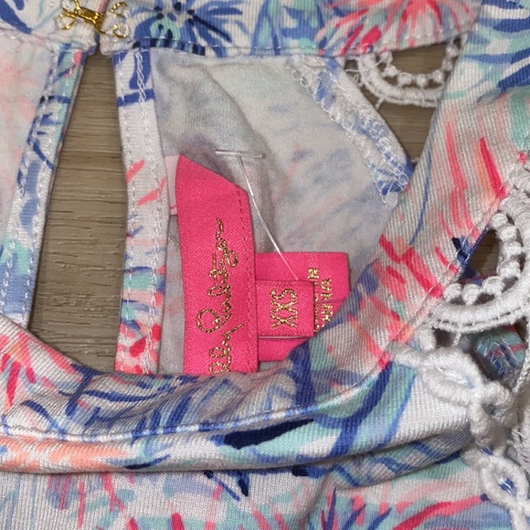 New Lilly Pulitzer One Piece Women’s Sleeveless Romper Size XXS with Pockets - Picture 14 of 17